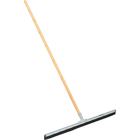 Global Industrial 36 Straight Floor Squeegee With Wood Handle 641538
